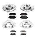 Power Stop 02-06 Toyota Camry Front & Rear Z23 Evolution Sport Brake Kit