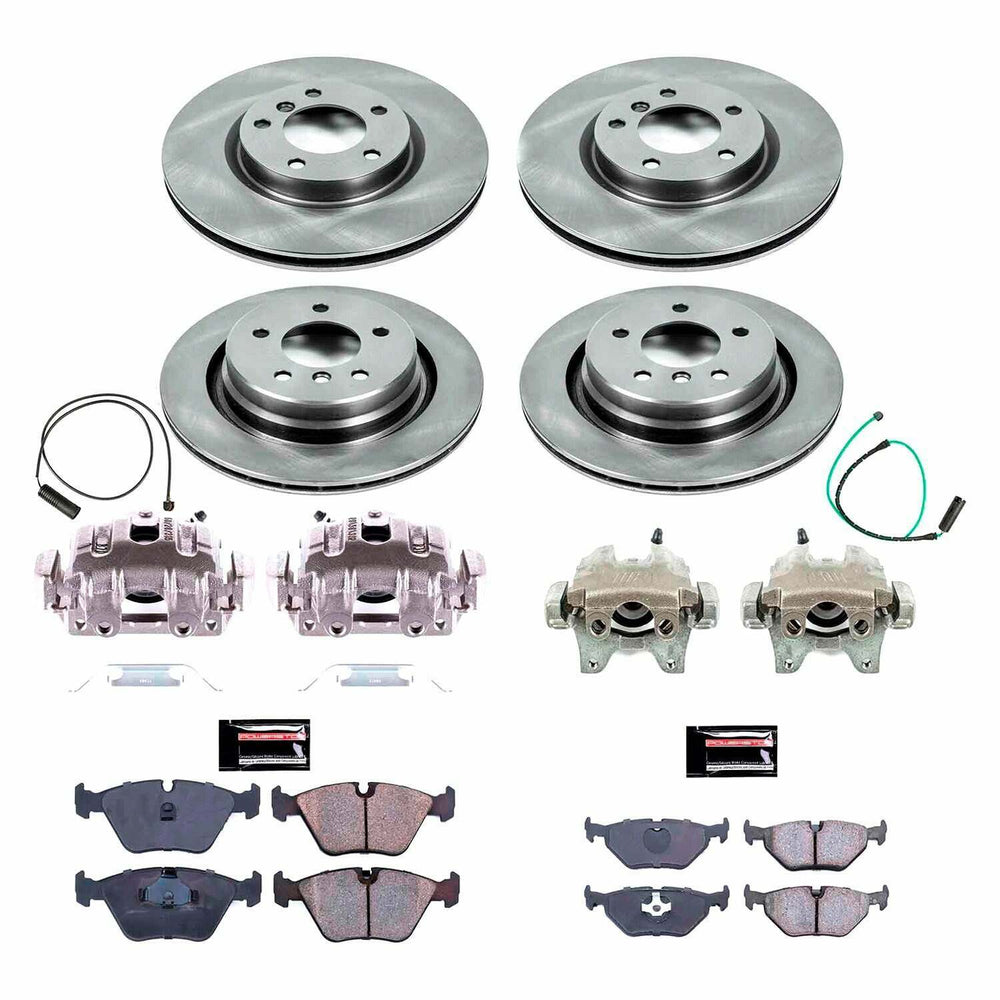 Power Stop 95-99 BMW M3 Front & Rear Autospecialty Brake Kit w/Calipers
