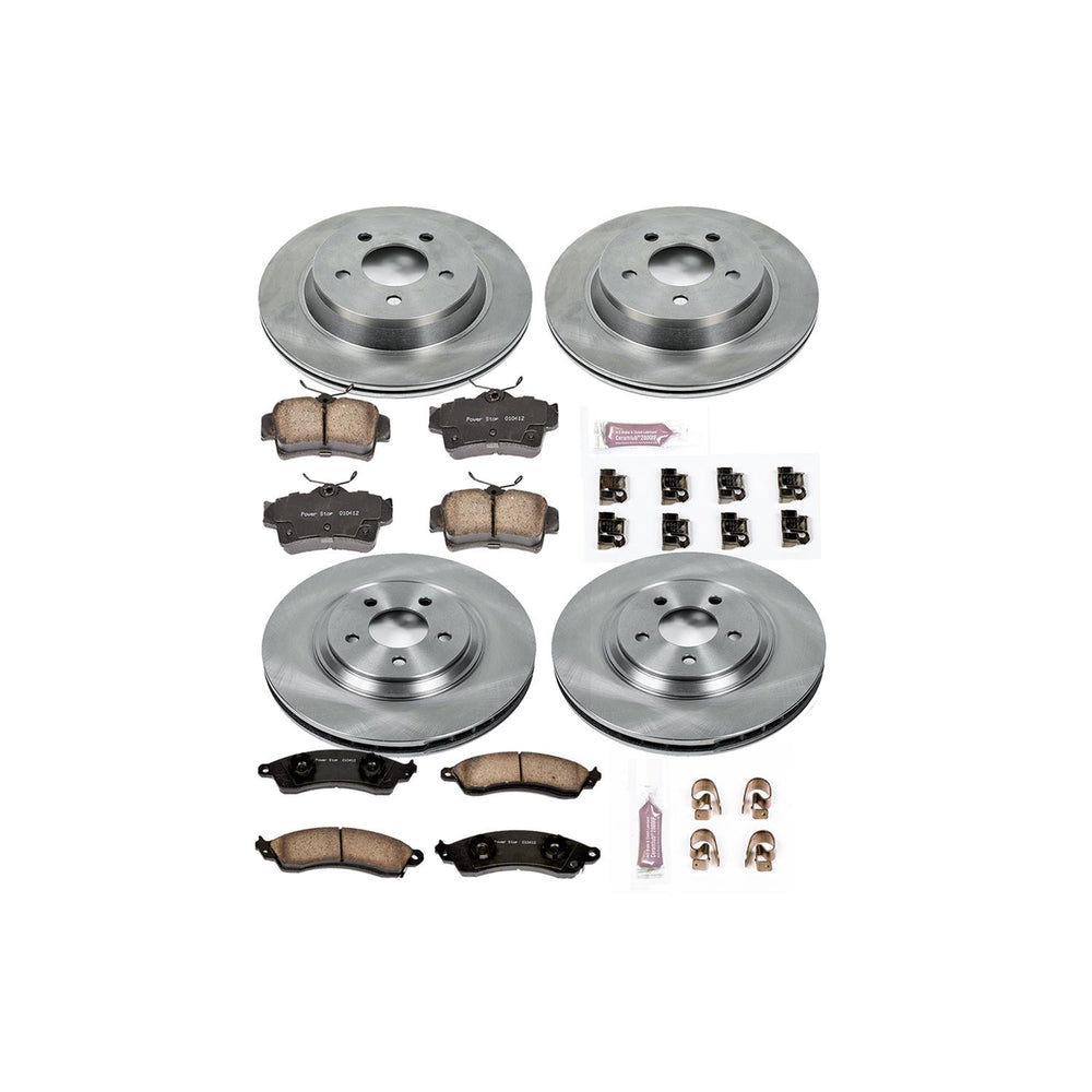 Power Stop 94-99 Ford Mustang Front & Rear Autospecialty Brake Kit