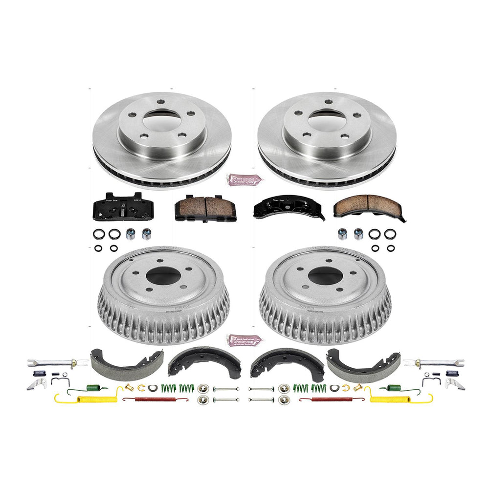 Power Stop 86-90 Buick LeSabre Front & Rear Autospecialty Brake Kit