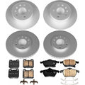 Power Stop 99-03 Saab 9-3 Front & Rear Z23 Evolution Sport Coated Brake Kit