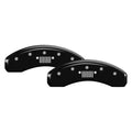 SET OF 4 CALIPER COVERS ENGRAVED FRONT JEEP/REAR JEEP GRILL SILVER CHARCTRS BL