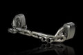 Akrapovic 2008 Porsche 911 Carrera Cabriolet/S/4/4S/GTS (997 DFI) Slip-On Line (Titanium) (Req Tips)