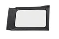 OE JL Replacement Windows - Jeep 2018-Current Wrangler JL (Quarter Right Hand; 4-Door; Black Vinyl; Clear)