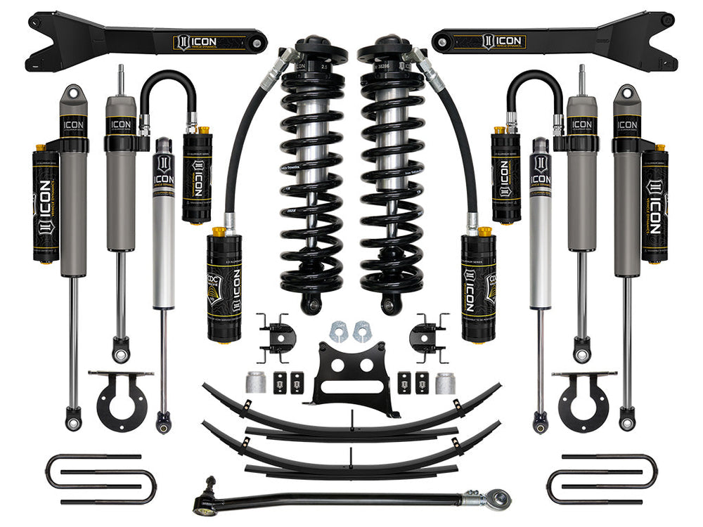 2017-2022 Ford F-250/F-350 Super Duty 4WD 2.5-3 Inch Lift Stage 6 Coilover System W/ Expansion Packs Icon Vehicle Dynamics
