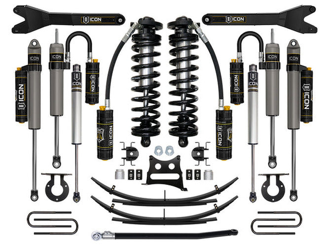 11-16 Ford F250/F350 2.5-3 Inch Lift Stage 6 Coilover System W/ Leaf Springs Icon Vehicle Dynamics