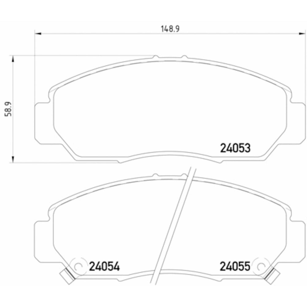 BRAKE PAD SET DISC BRAKE