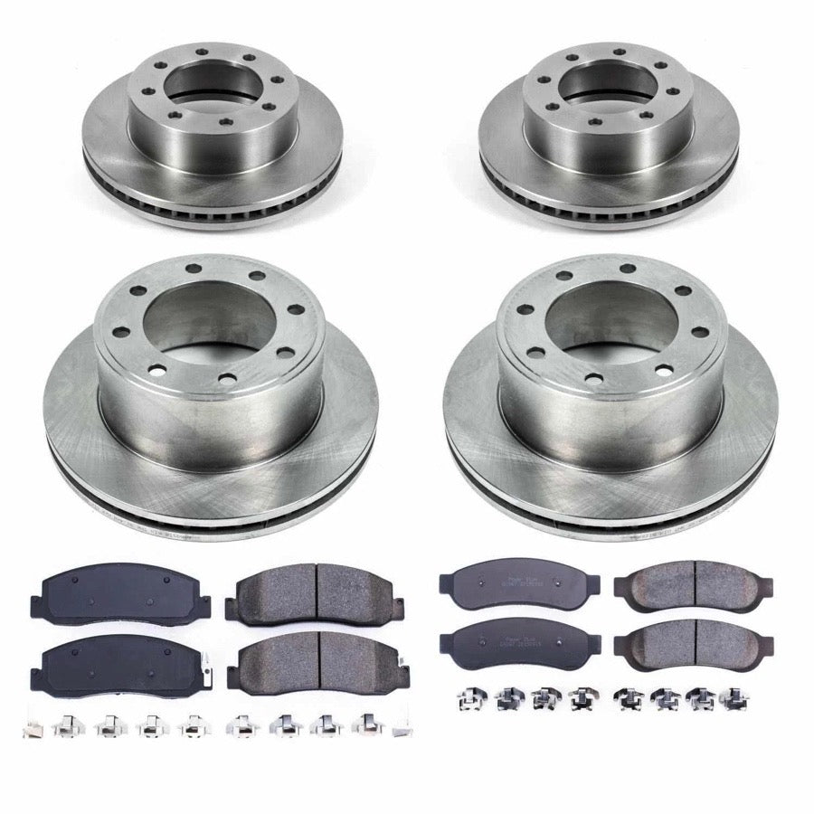 Power Stop 09-10 Ford F-250 Super Duty Front and Rear Autospecialty Brake Kit