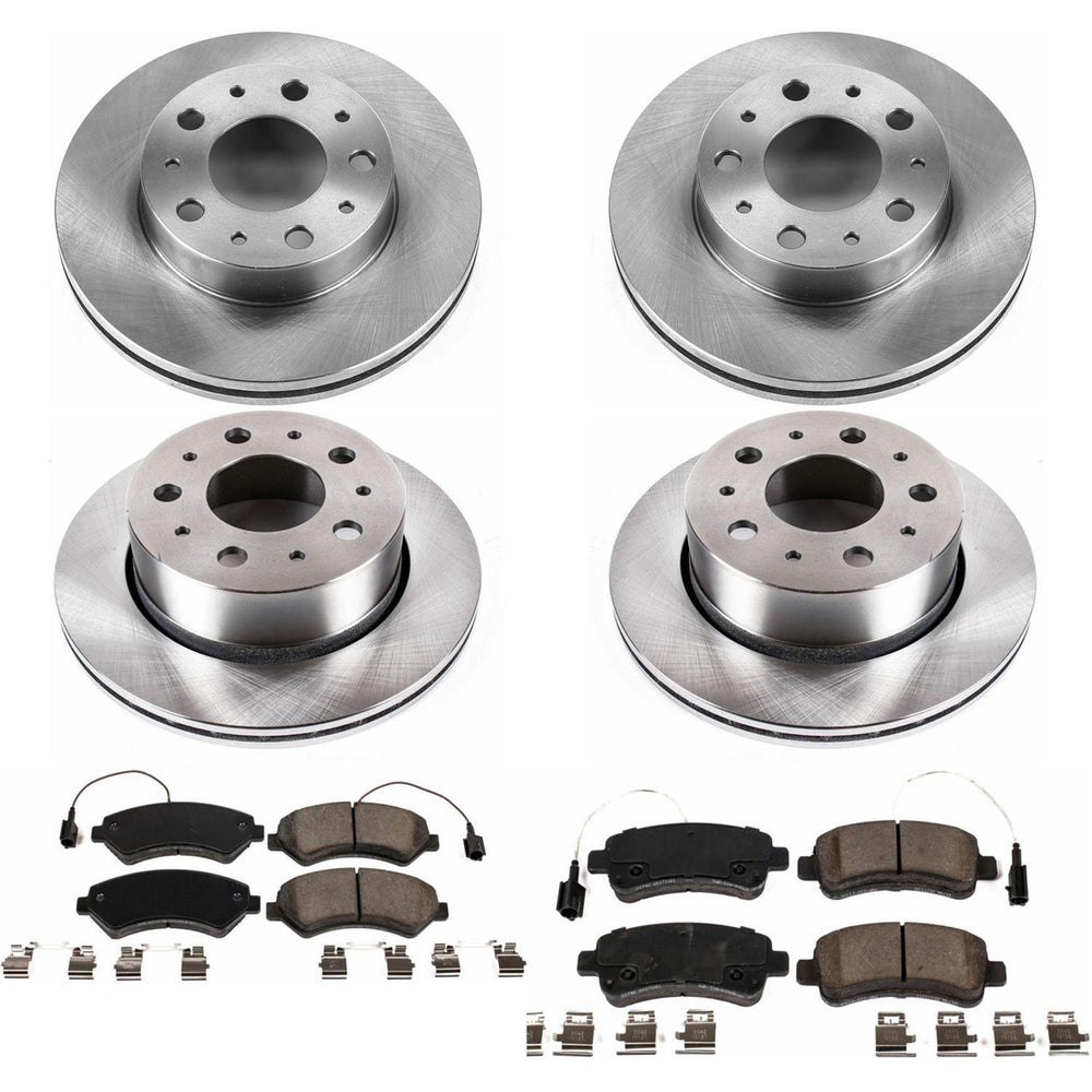 Power Stop 14-15 Ram ProMaster 1500 Front & Rear Autospecialty Brake Kit