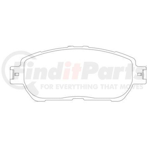 BRAKE PAD SET DISC BRAKE