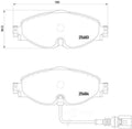 BRAKE PAD SET DISC BRAKE