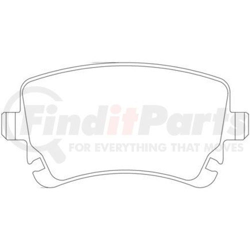 BRAKE PAD SET DISC BRAKE