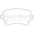 BRAKE PAD SET DISC BRAKE