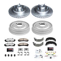 Power Stop 98-02 Ford Ranger Front & Rear Z36 Truck & Tow Brake Kit
