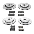 Power Stop 06-10 Jeep Grand Cherokee Front & Rear Z23 Evolution Sport Brake Kit