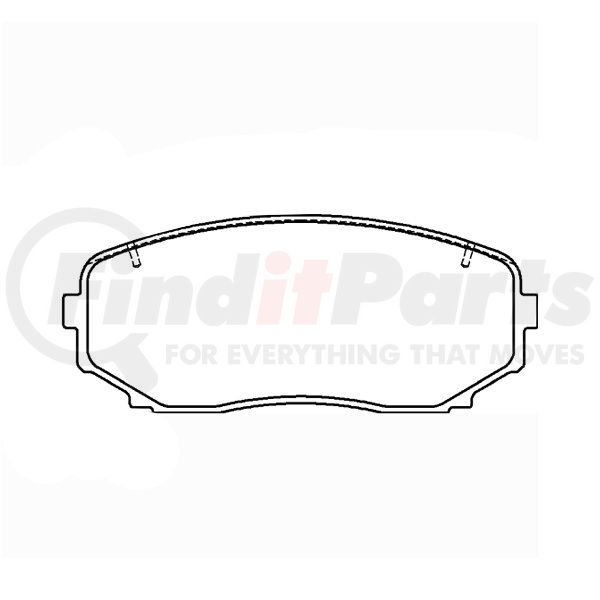 BRAKE PAD SET DISC BRAKE