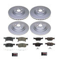 Power Stop 19-20 Subaru Ascent Front & Rear Z17 Coated Brake Kit