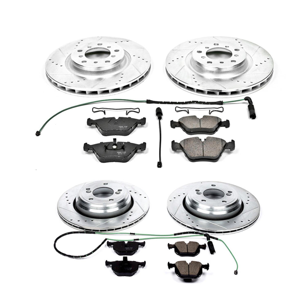 Power Stop 01-06 BMW M3 Front & Rear Z23 Evolution Sport Brake Kit