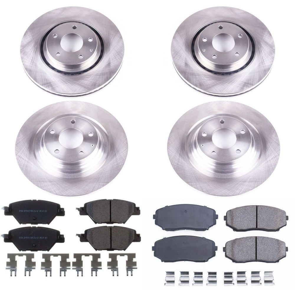 Power Stop 16-18 Mazda CX-9 Front & Rear Autospecialty Brake Kit