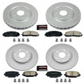 Power Stop 12-16 Chrysler Town & Country Front & Rear Z17 Evolution Geomet Coated Brake Kit