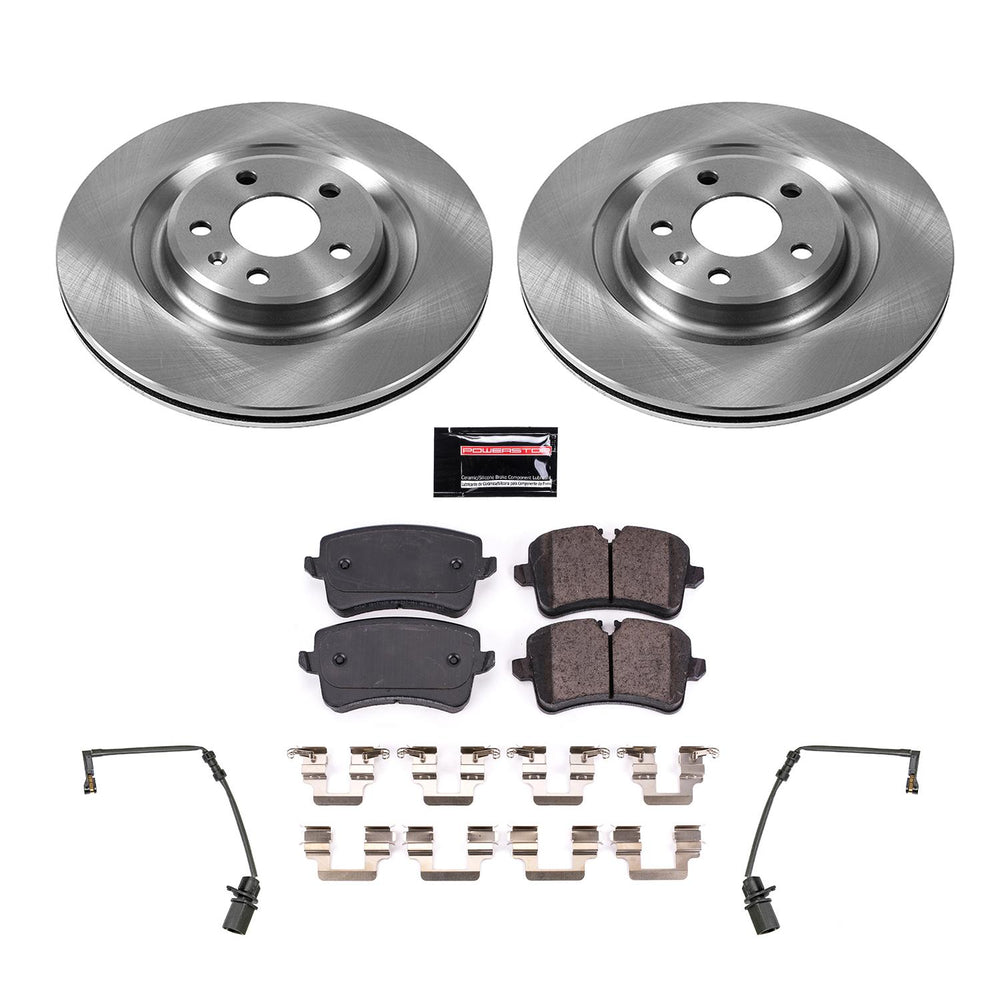 Power Stop 13-14 Audi A8 Quattro Rear Autospecialty Brake Kit