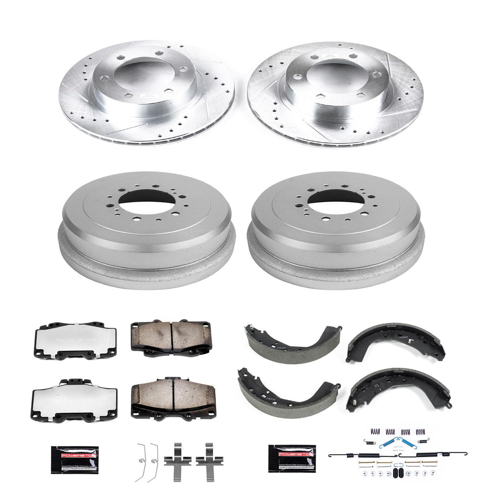Power Stop 01-02 Toyota 4Runner Front & Rear Z36 Truck & Tow Brake Kit