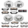 Power Stop 04-05 Buick Rainier Front & Rear Z36 Truck & Tow Brake Kit