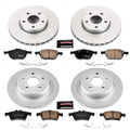 Power Stop 12-18 Ford Focus Front & Rear Z17 Evolution Geomet Coated Brake Kit
