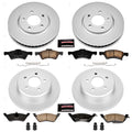 Power Stop 01-07 Chrysler Town & Country Front & Rear Z17 Evolution Geomet Coated Brake Kit