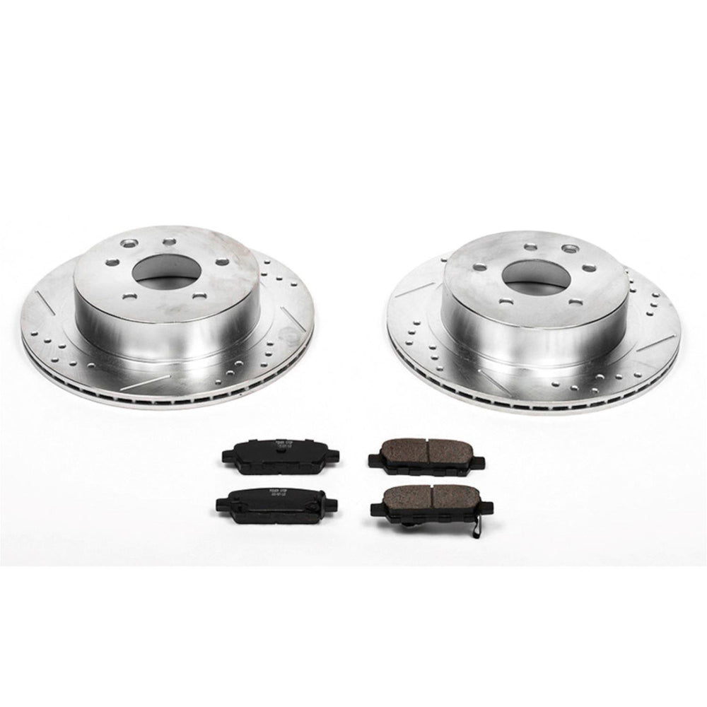 Power Stop 03-05 Infiniti G35 Rear Z23 Evolution Sport Brake Kit w/Calipers