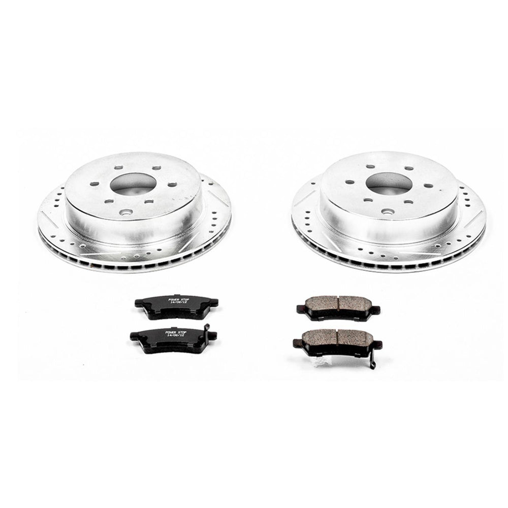 Power Stop 05-18 Nissan Frontier Front & Rear Z23 Evolution Sport Brake Kit