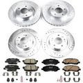 Power Stop 14-18 Mitsubishi Outlander Front & Rear Z23 Evolution Sport Brake Kit