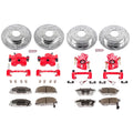 Power Stop 92-95 Honda Civic Front & Rear Z26 Street Warrior Brake Kit w/Calipers