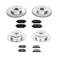 Power Stop 2002 Toyota Camry Front & Rear Z23 Evolution Sport Brake Kit