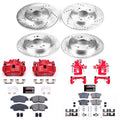 Power Stop 13-15 Acura ILX Front & Rear Z23 Evolution Sport Brake Kit w/Calipers