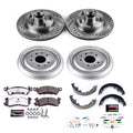 Power Stop 1971 Chevrolet G10 Van Front & Rear Z26 Street Warrior Brake Kit
