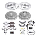 Power Stop 05-07 Chevrolet Malibu Front & Rear Z26 Street Warrior Brake Kit