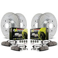 Power Stop 05-10 Volkswagen Jetta Front & Rear Z26 Street Warrior Brake Kit