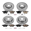 Power Stop 06-11 Saab 9-3 Front & Rear Z23 Evolution Sport Brake Kit