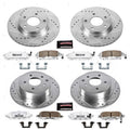 Power Stop 13-18 Nissan Sentra Front & Rear Z26 Street Warrior Brake Kit