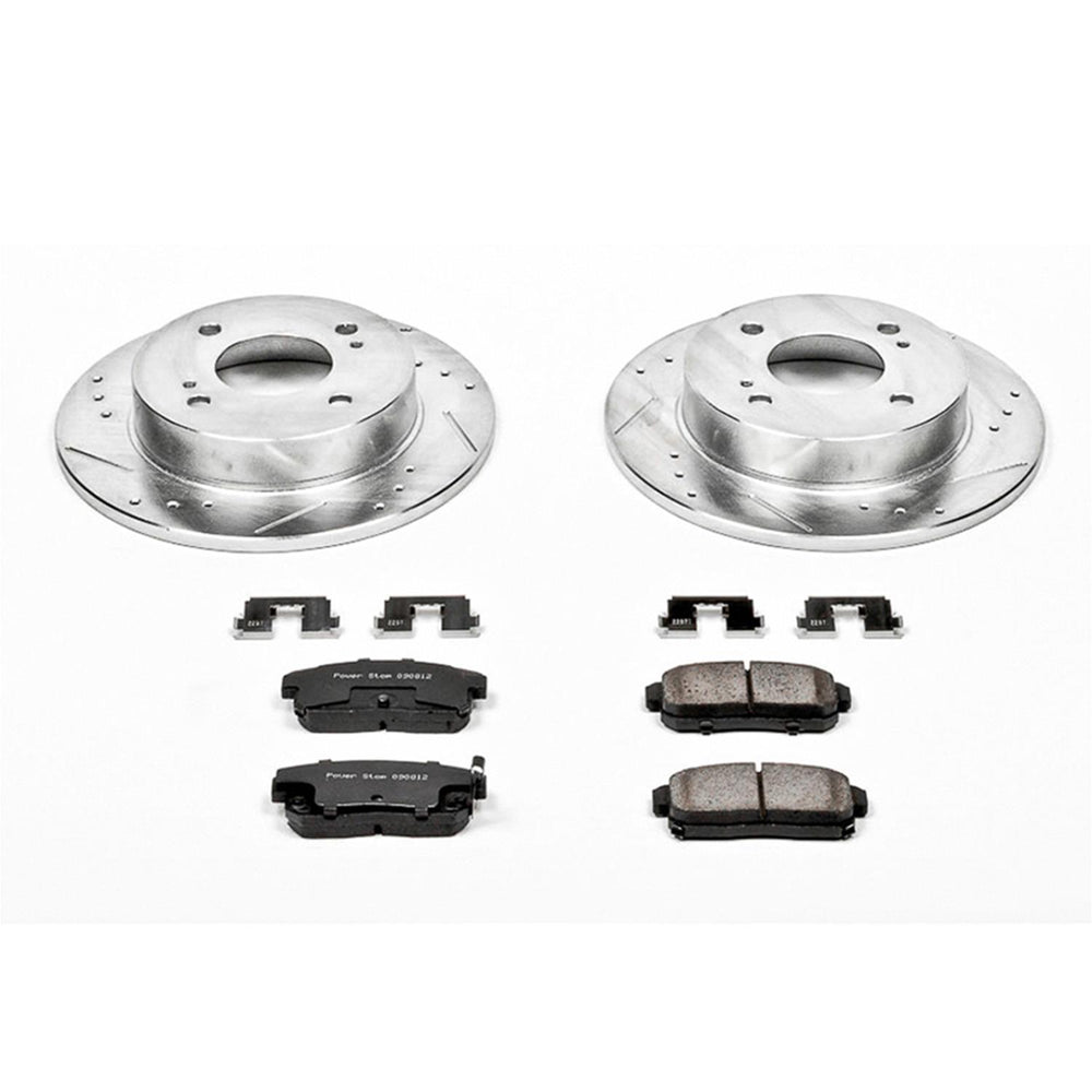 Power Stop 02-06 Nissan Sentra Rear Z23 Evolution Sport Brake Kit w/Calipers