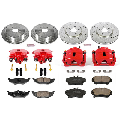 Power Stop 03-09 Chrysler PT Cruiser Front & Rear Z23 Evolution Sport Brake Kit w/Calipers