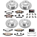 Power Stop 99-02 Jeep Grand Cherokee Front & Rear Z36 Truck & Tow Brake Kit