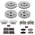 Power Stop 11-14 Ford Mustang Autospecialty Kit w/ Calipers - Front and Rear