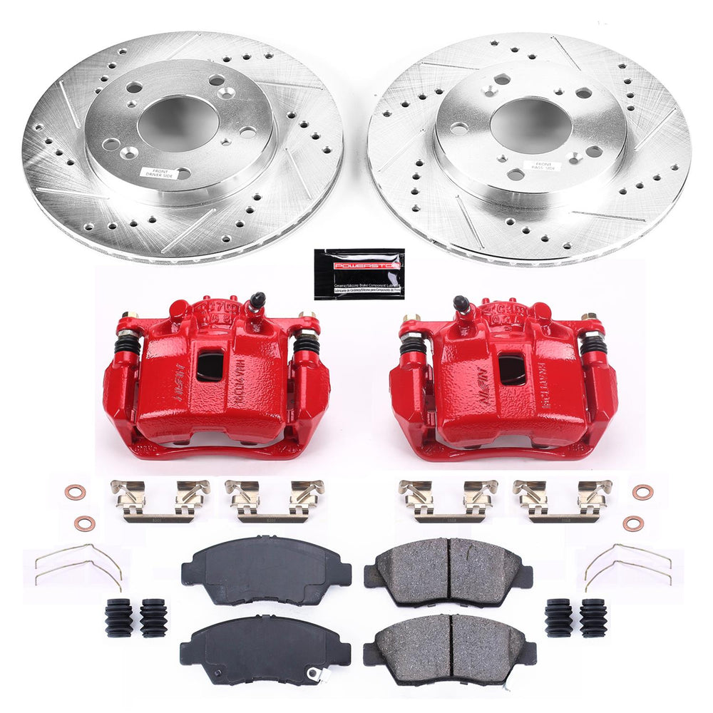 Power Stop 13-15 Acura ILX Front Z23 Evolution Sport Brake Kit w/Calipers