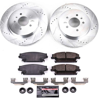 Power Stop 06-07 Cadillac CTS Front & Rear Z23 Evolution Sport Brake Kit