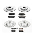 Power Stop 11-14 Honda Odyssey Front & Rear Z23 Evolution Sport Brake Kit
