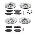 Power Stop 03-04 Jaguar S-Type Front & Rear Z23 Evolution Sport Brake Kit