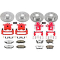 Power Stop 06-11 Honda Civic Front & Rear Z26 Street Warrior Brake Kit w/Calipers