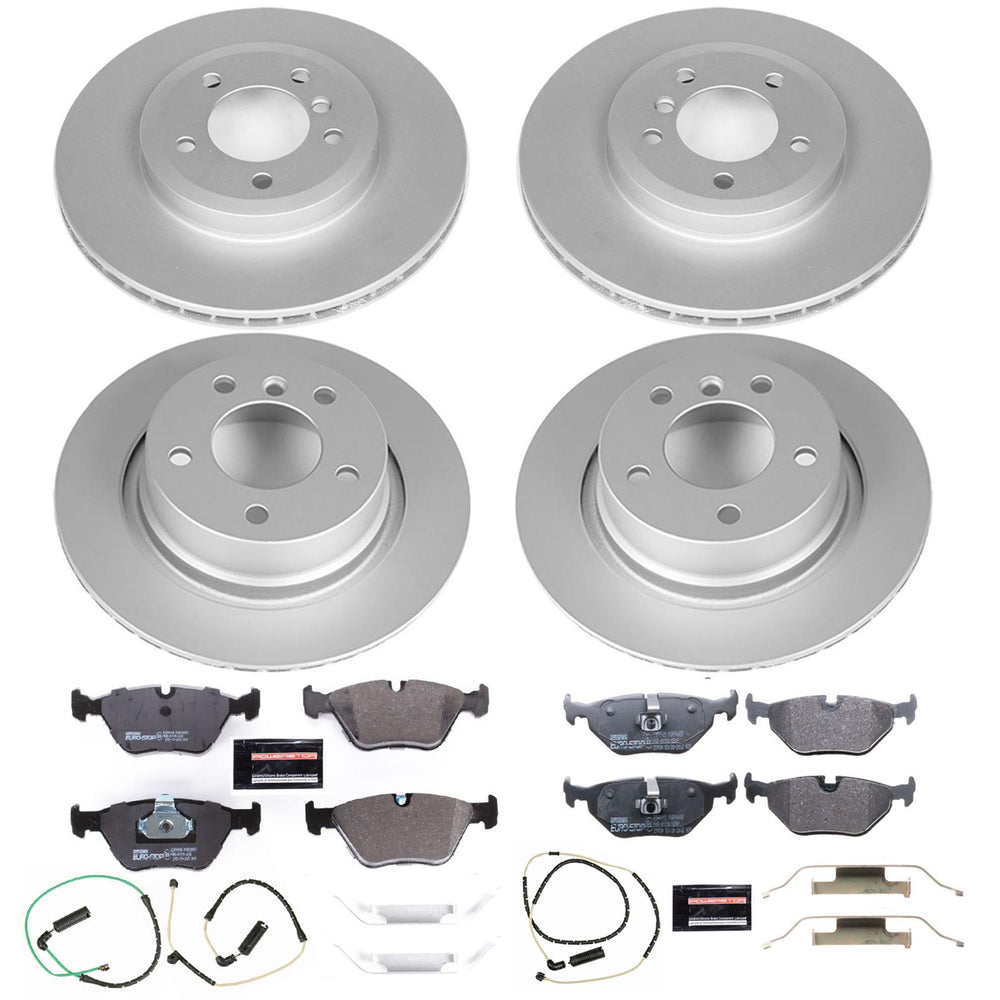 Power Stop 06-08 BMW Z4 Front & Rear Euro-Stop Brake Kit